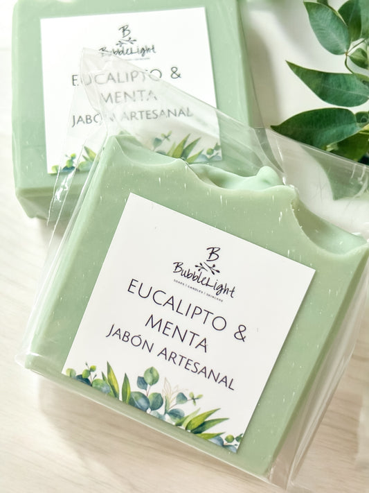 Jabón Artesanal Eucalipto & Menta