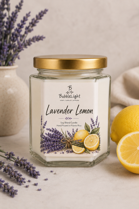 Lavanda & Limón - Vela Artesanal