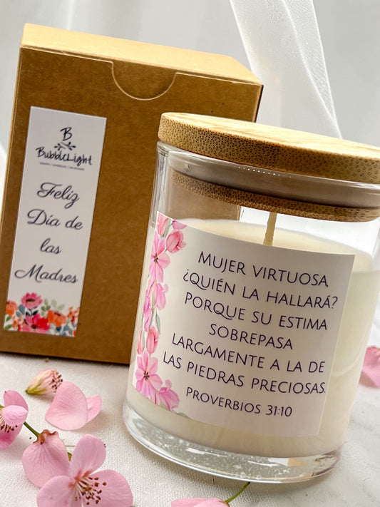 Mujer Virtuosa - Vela Artesanal