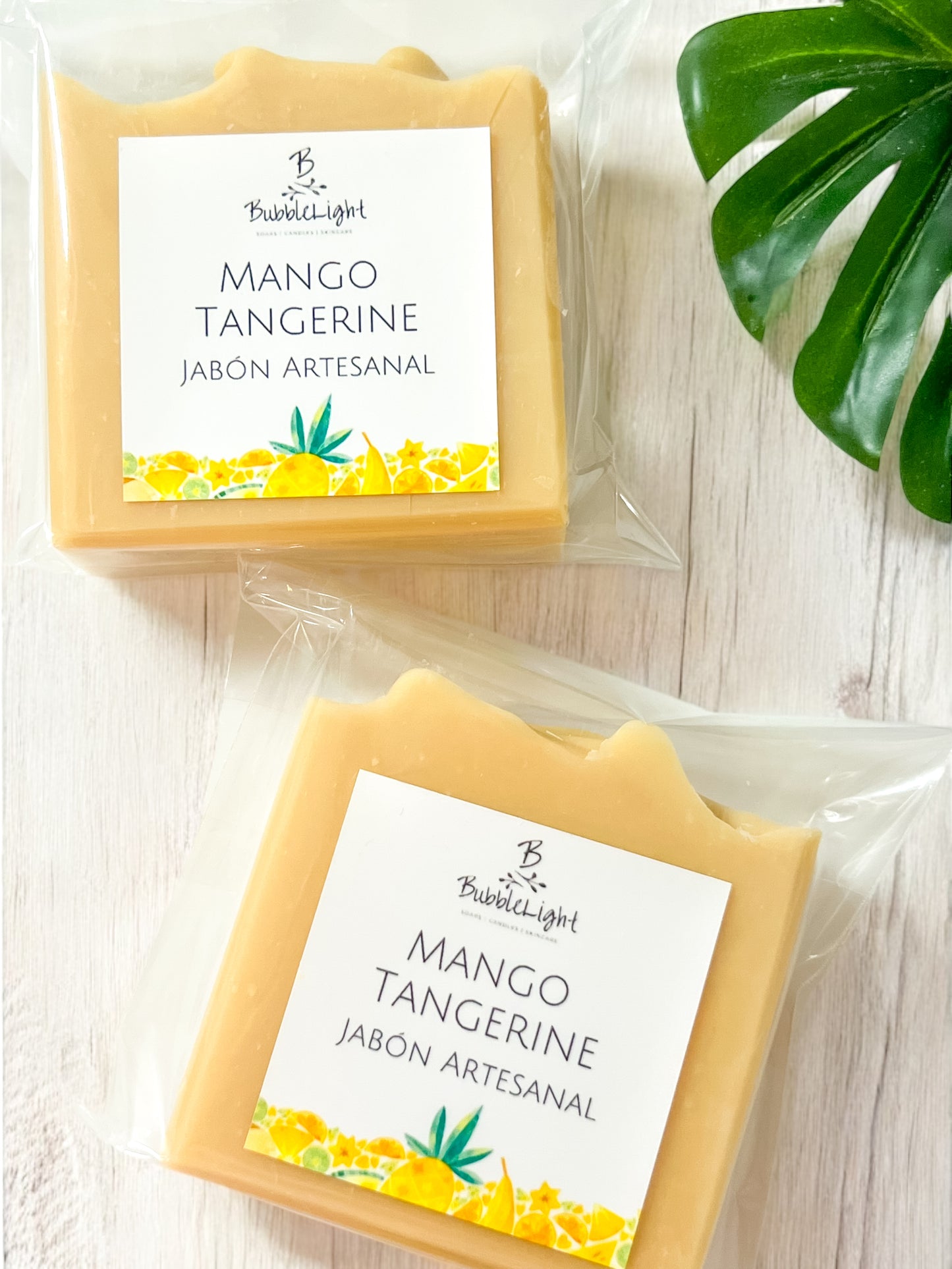 Jabón Artesanal Mango Tangerine