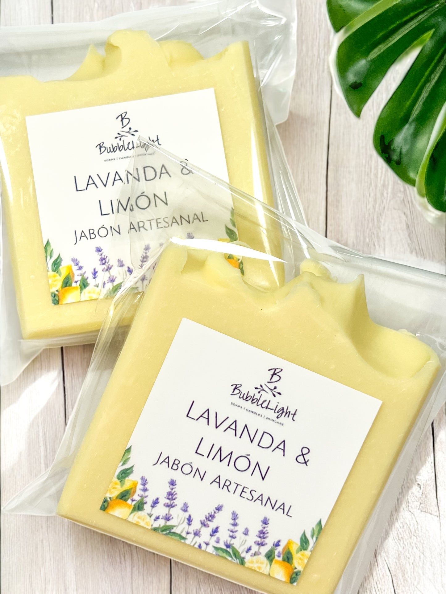 Jabón Artesanal Lavanda & Limón