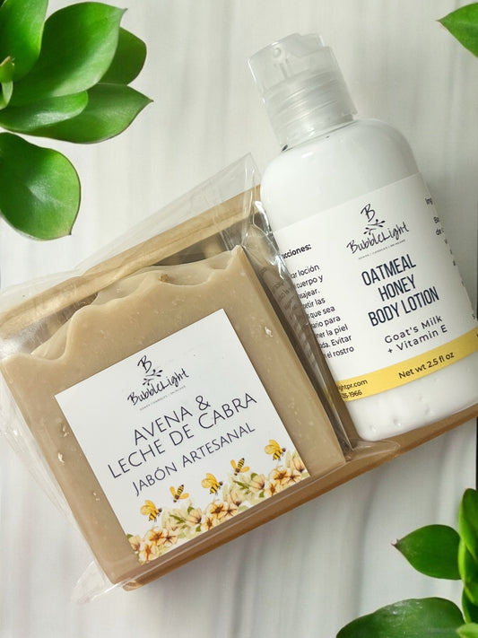 Oatmeal Soap & Lotion Gift Set