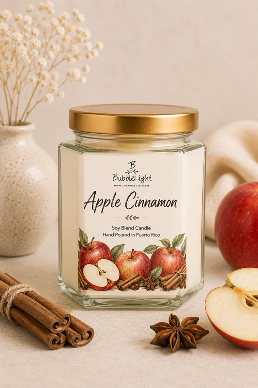 Apple Cinnamon - Vela Artesanal