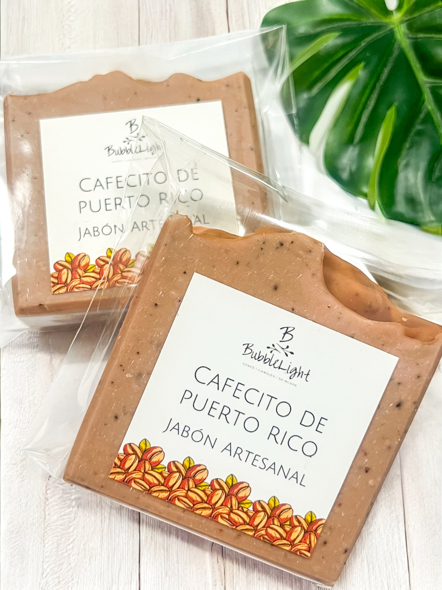 Jabón Artesanal Cafecito de Puerto Rico