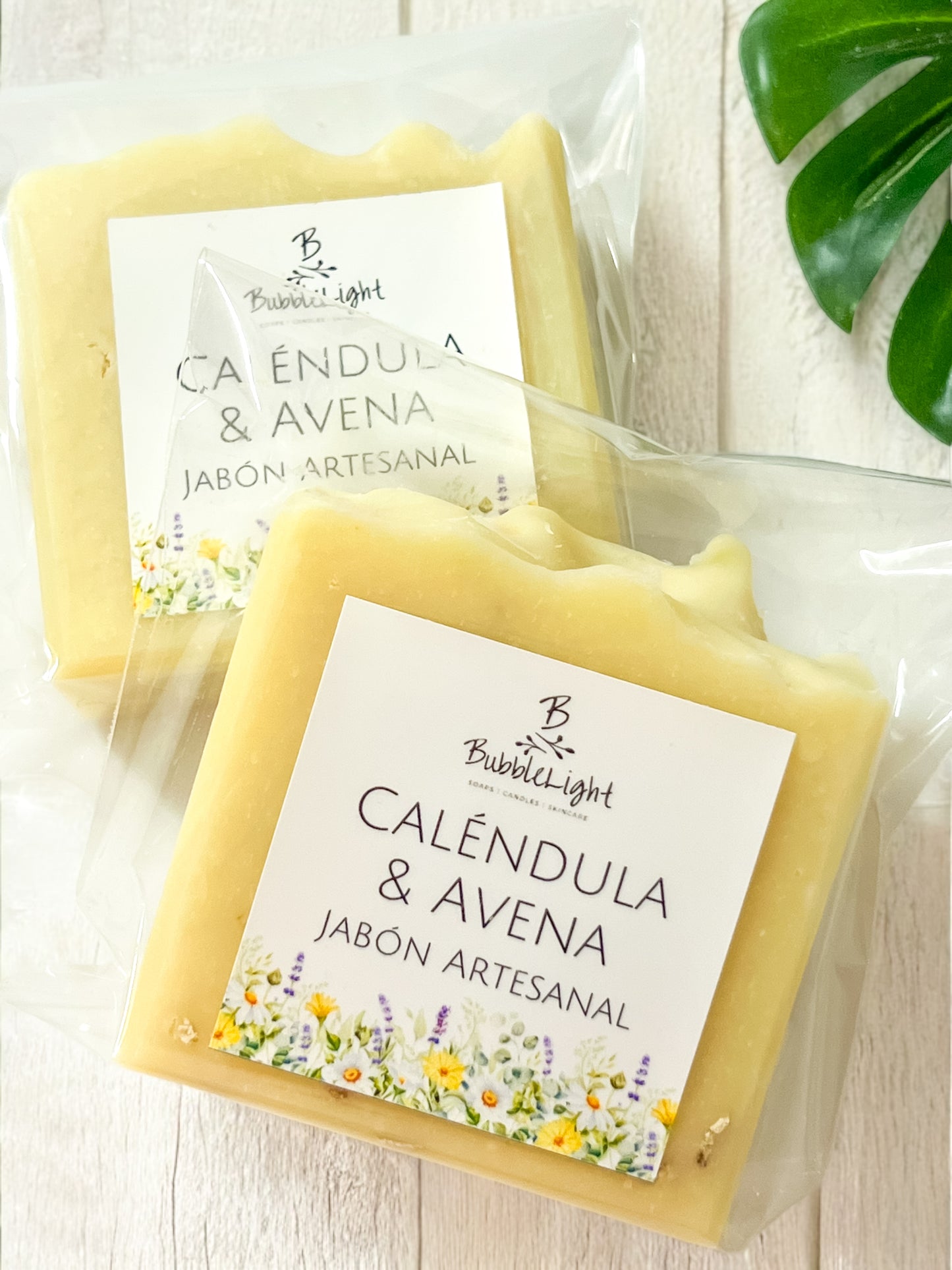 Jabón Artesanal Caléndula & Avena
