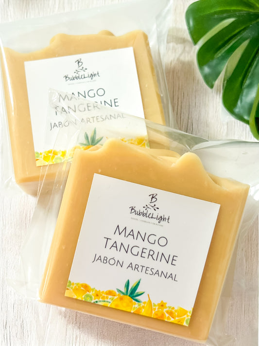 Jabón Artesanal Mango Tangerine