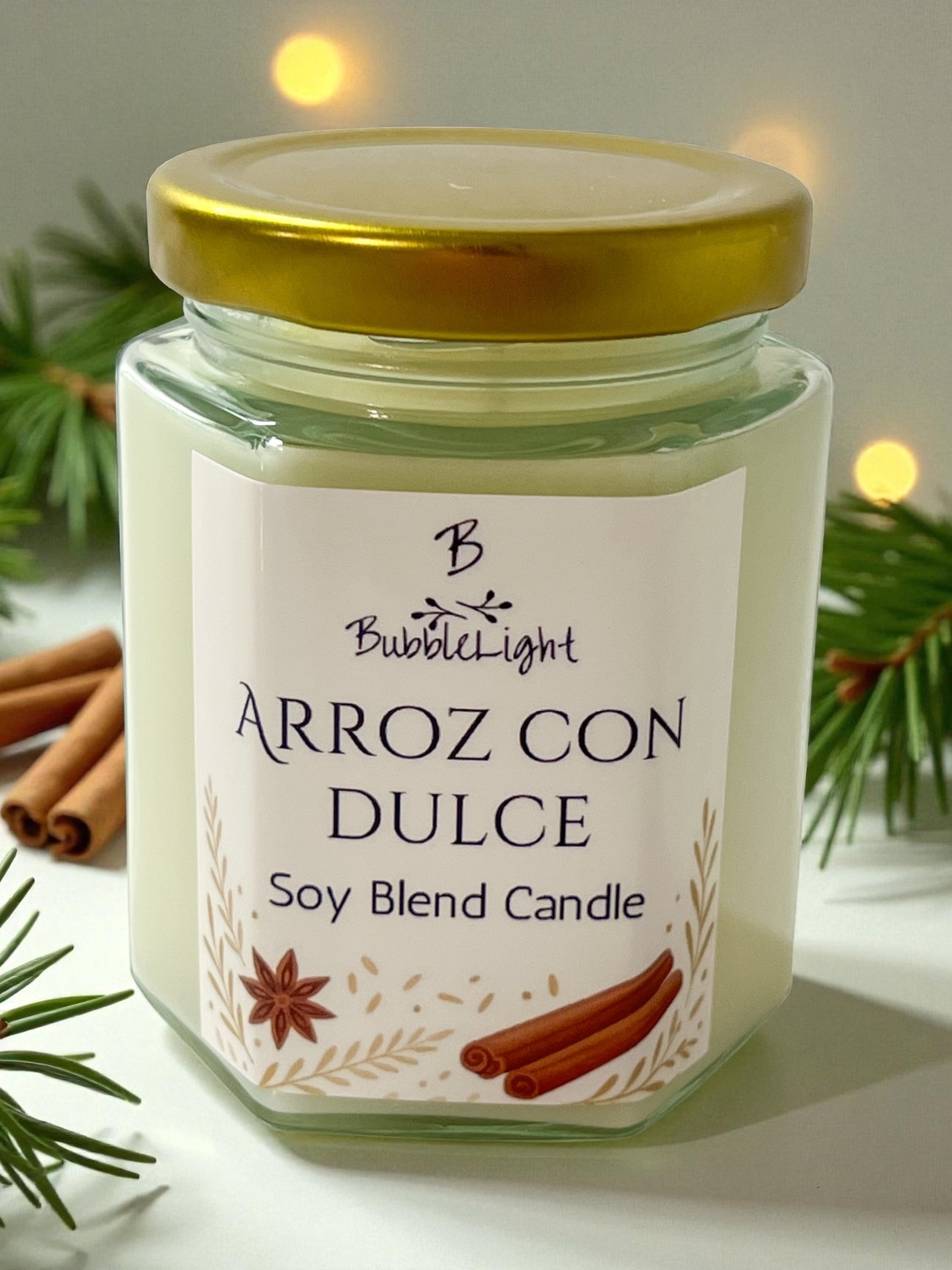 Arroz con Dulce - Vela Artesanal