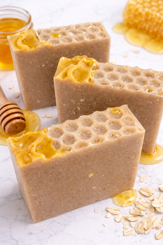 Jabón Artesanal Miel & Avena