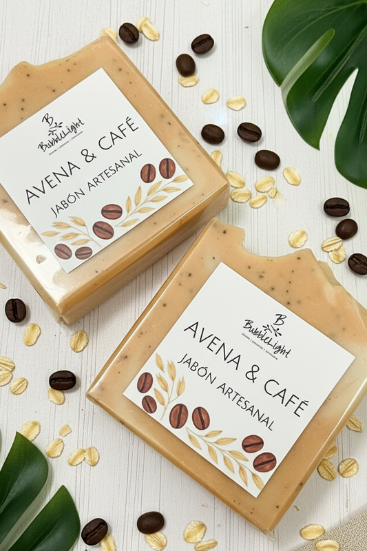 Avena & Café Soap - Portrait Format