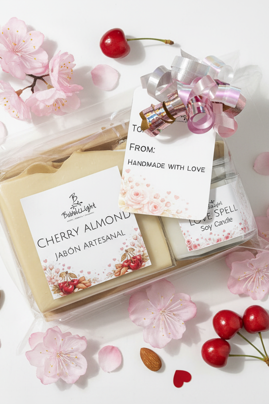 Kit Cherry Almond con cerezas