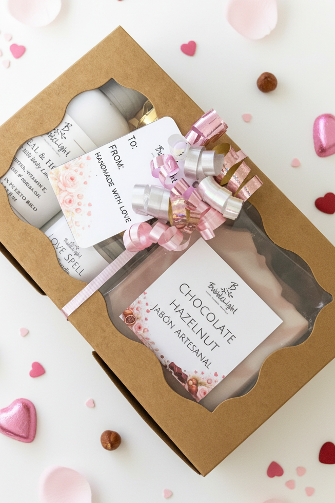 Kit Chocolate Hazelnut cerrado delicado