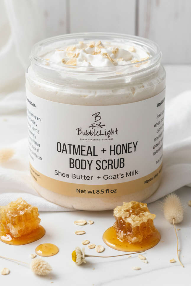 Oatmeal Honey Scrub Nuevo