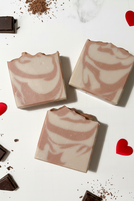 Swirled Soaps Chocolate Bright