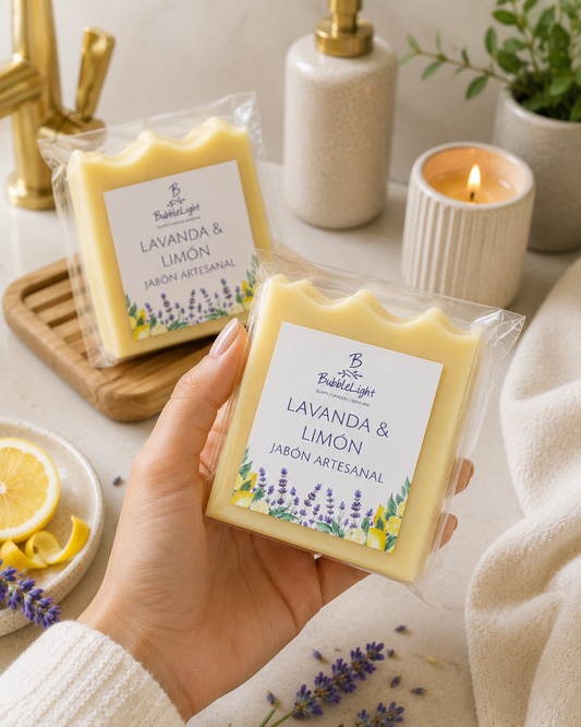 Jabón Artesanal Lavanda & Limón