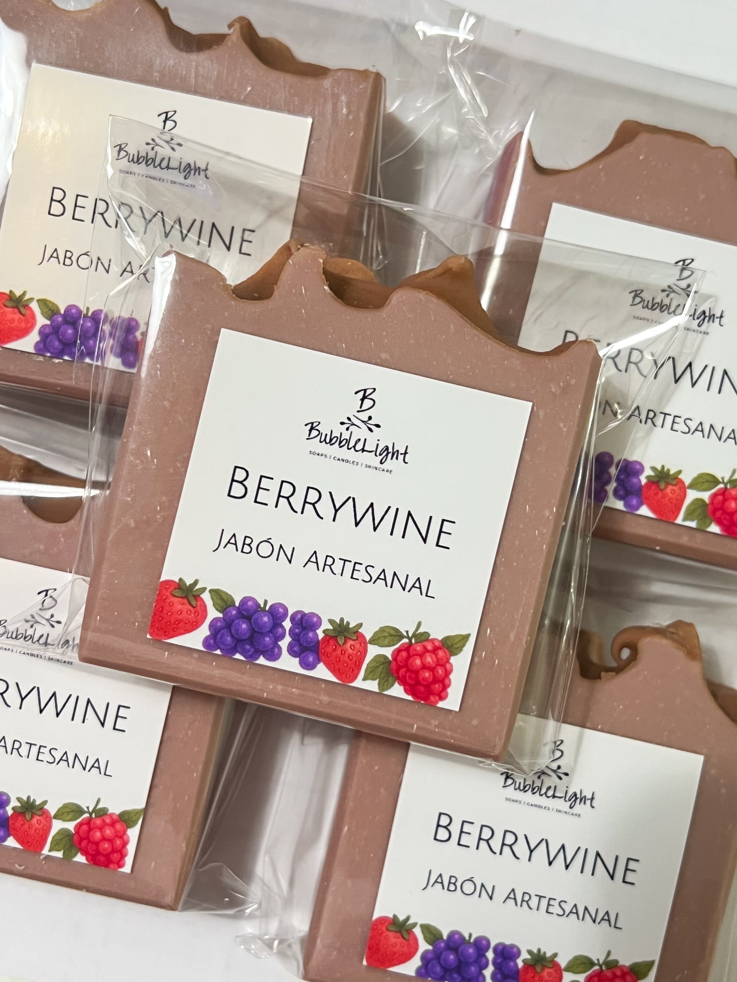 Jabón Artesanal - Berrywine