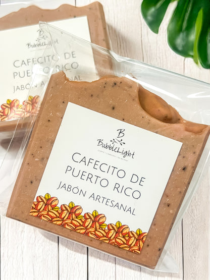 Jabón Artesanal Cafecito de Puerto Rico