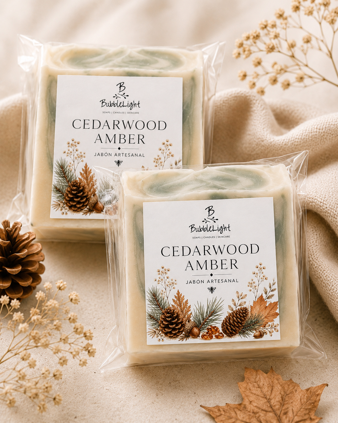 Cedarwood Amber | Jabón Artesanal