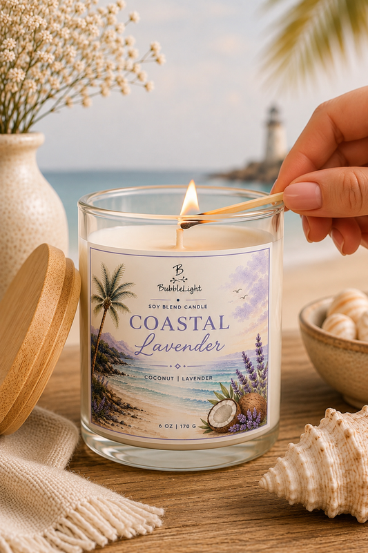 Coastal Lavender | Vela Artesanal