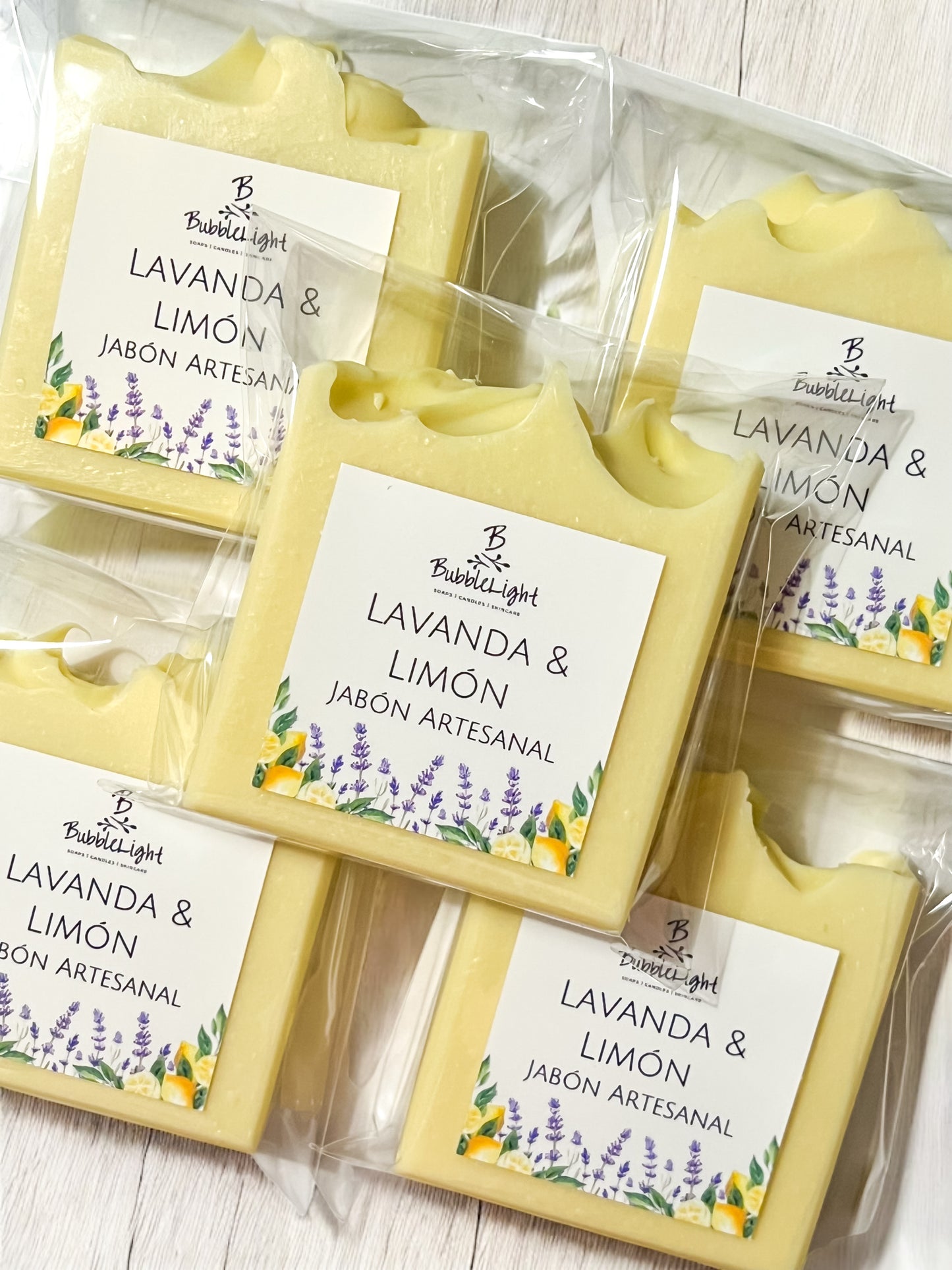 Jabón Artesanal Lavanda & Limón