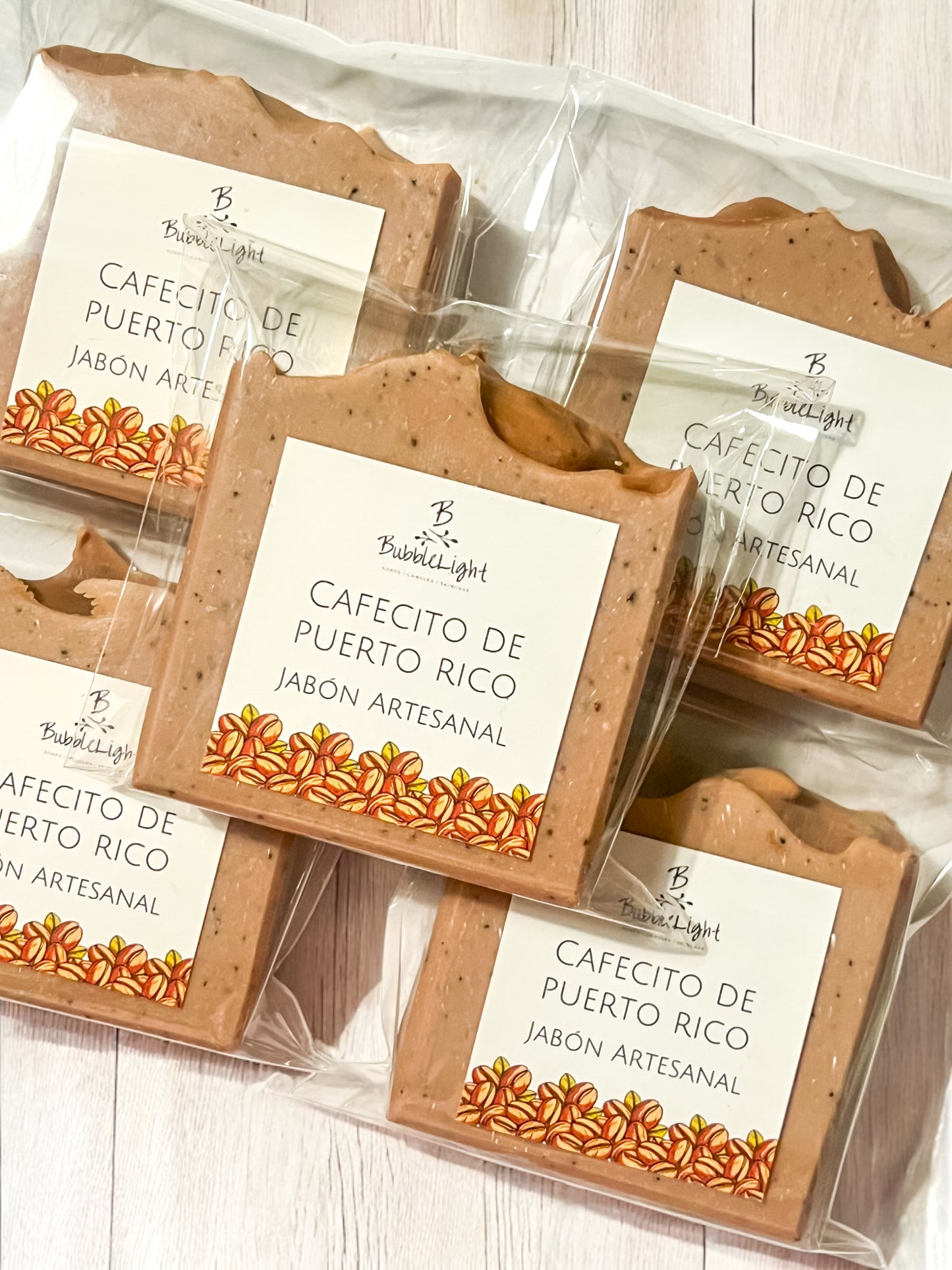 Jabón Artesanal Cafecito de Puerto Rico