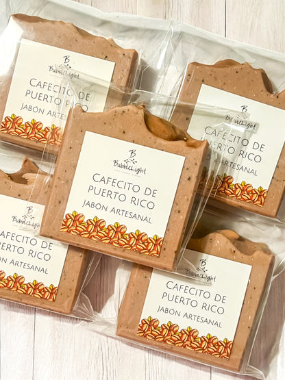 Jabón Artesanal Cafecito de Puerto Rico