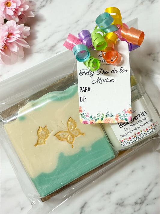 Berry Soap & Candle - Mother's Kit