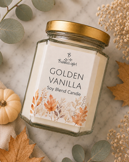 Golden Vanilla - Vela Artesanal