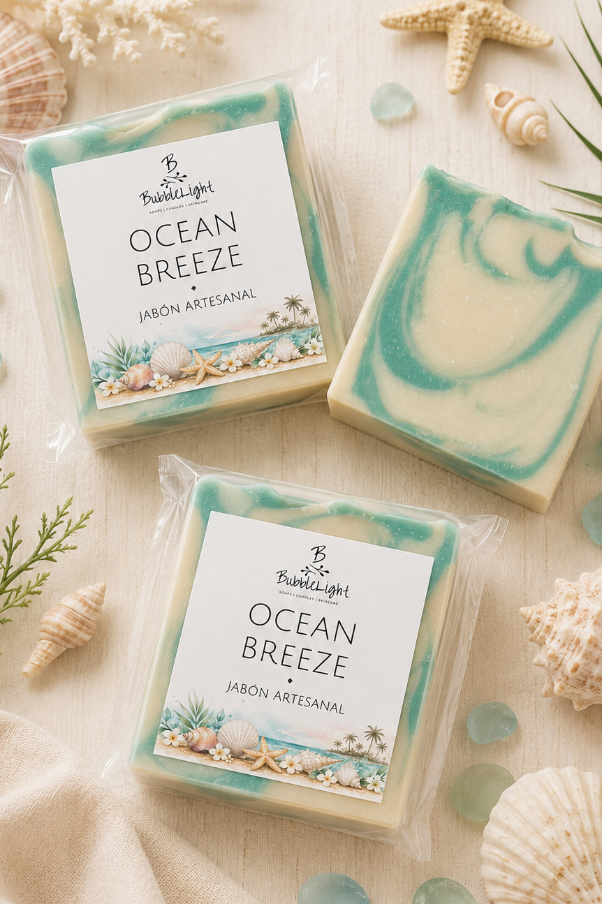 Jabón Artesanal Ocean Breeze