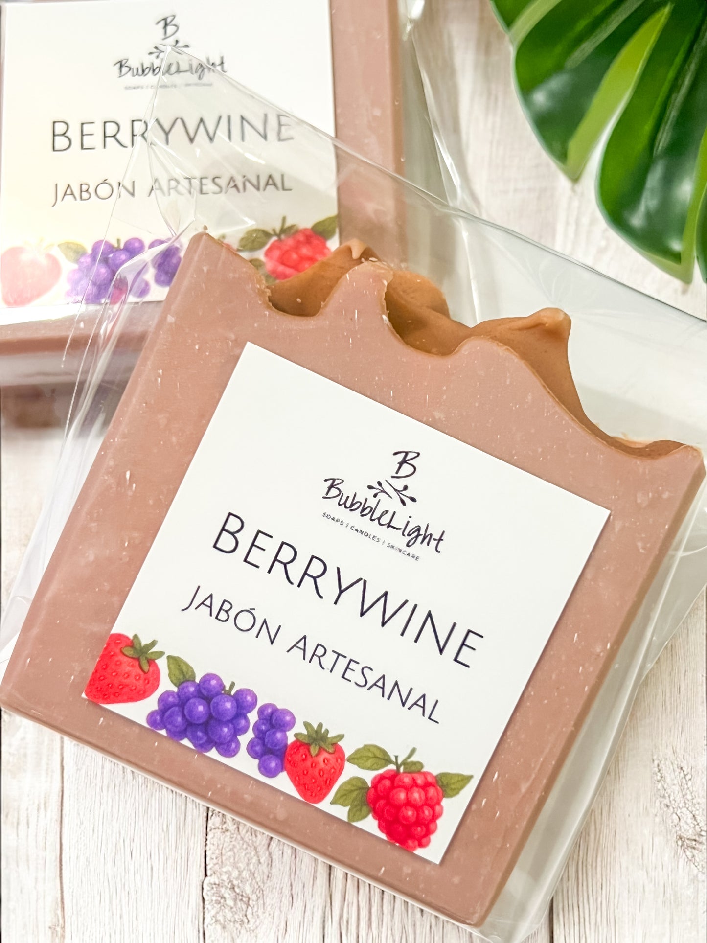 Jabón Artesanal - Berrywine