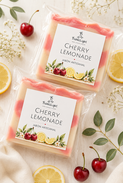 Jabón Artesanal Cherry Lemonade