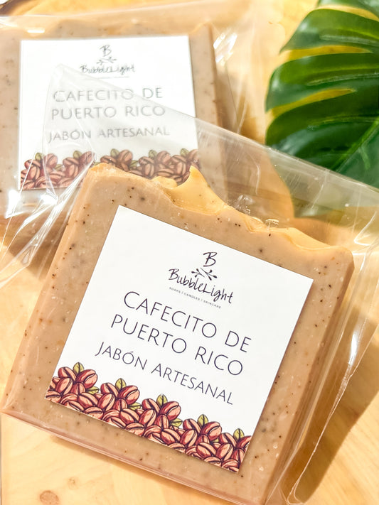 Jabón Artesanal Cafecito de Puerto Rico