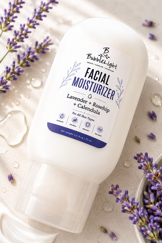 Facial Lotion | Lavender + Rosehip