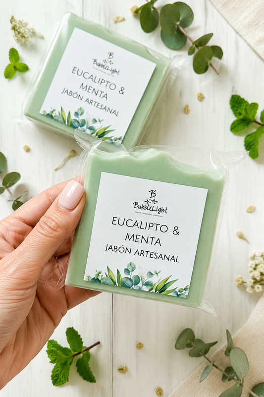 Jabón Artesanal Eucalipto & Menta