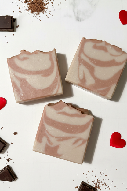 Swirled Soaps Chocolate Bright